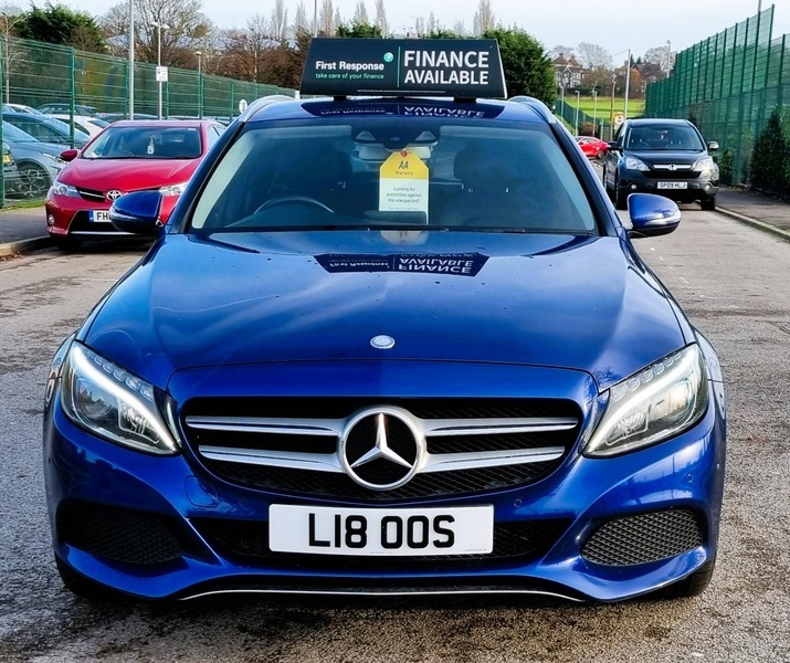 Mercedes-Benz C Class C350 E Sport L18OOS Blue #2