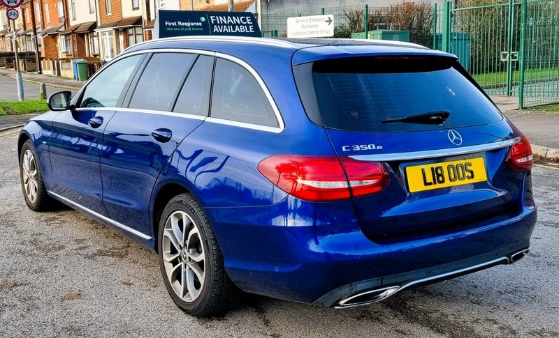 Mercedes-Benz C Class C350 E Sport L18OOS Blue #5