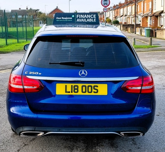Mercedes-Benz C Class C350 E Sport L18OOS Blue #6