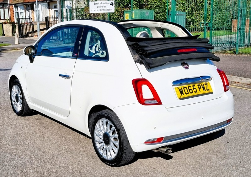 Fiat 500C C Lounge WO65PWZ White #5