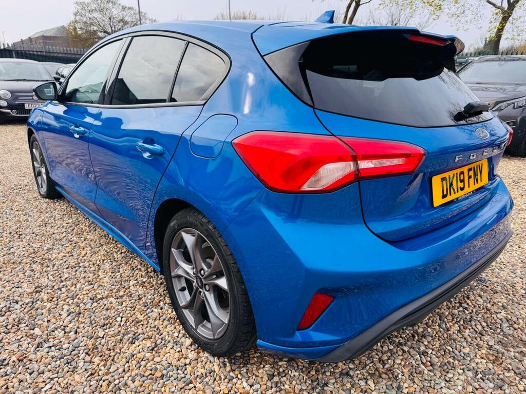 Ford Focus 1.0T Ecoboost St-line Hatchback DK19FNY Blue #5