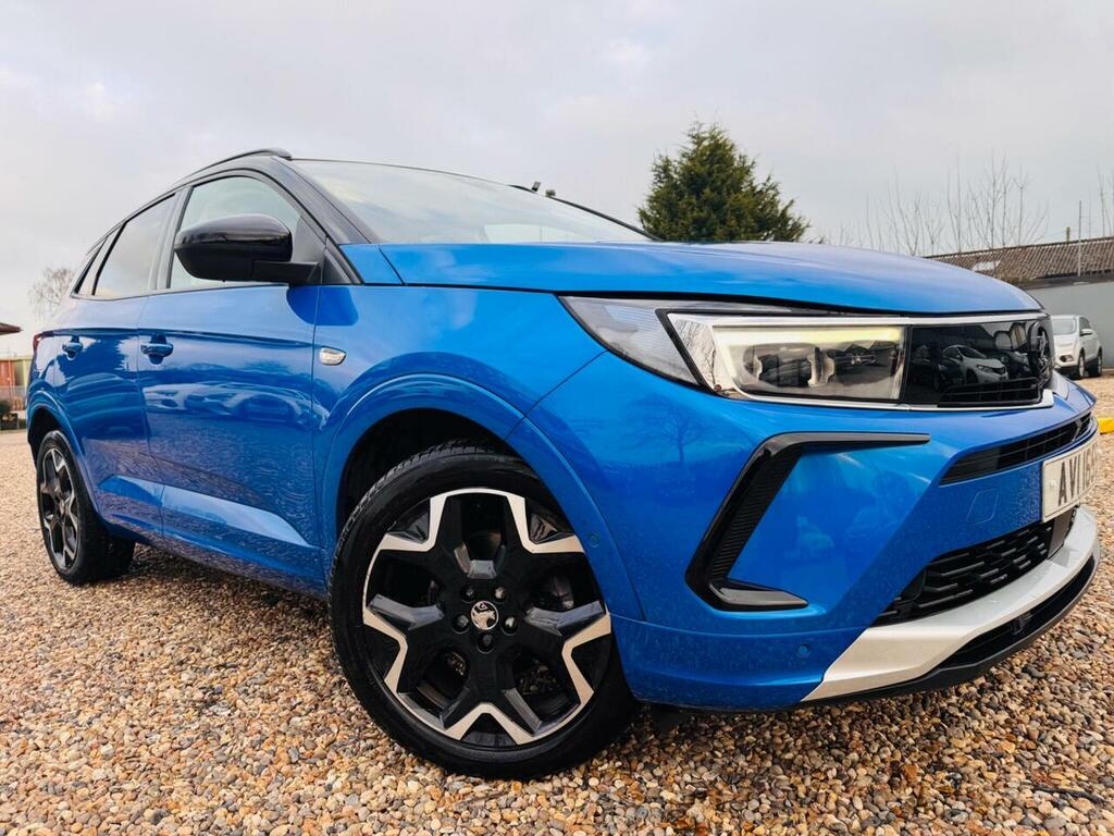 Vauxhall Grandland 1.2 Turbo Ultimate Euro 6 Ss AVI1659 Blue #3