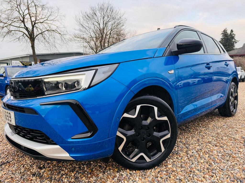 Vauxhall Grandland 1.2 Turbo Ultimate Euro 6 Ss AVI1659 Blue #4