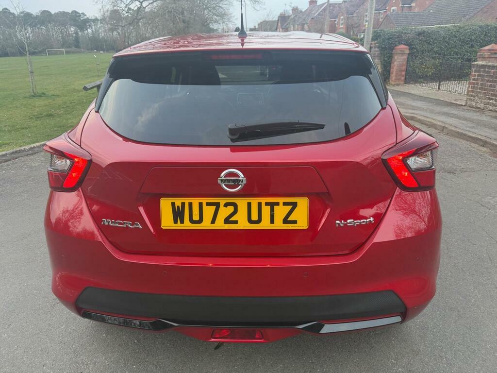 Nissan Micra 1.0 Ig-t N-sport Euro 6 S S WU72UTZ Red #6
