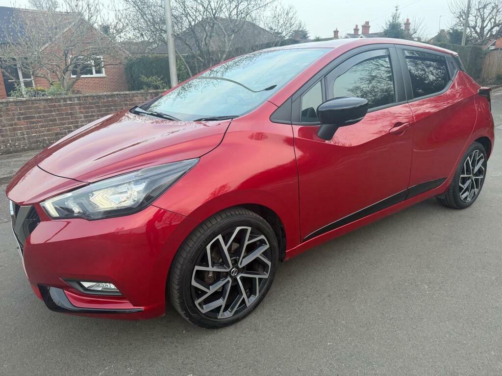 Nissan Micra 1.0 Ig-t N-sport Euro 6 S S WU72UTZ Red #3