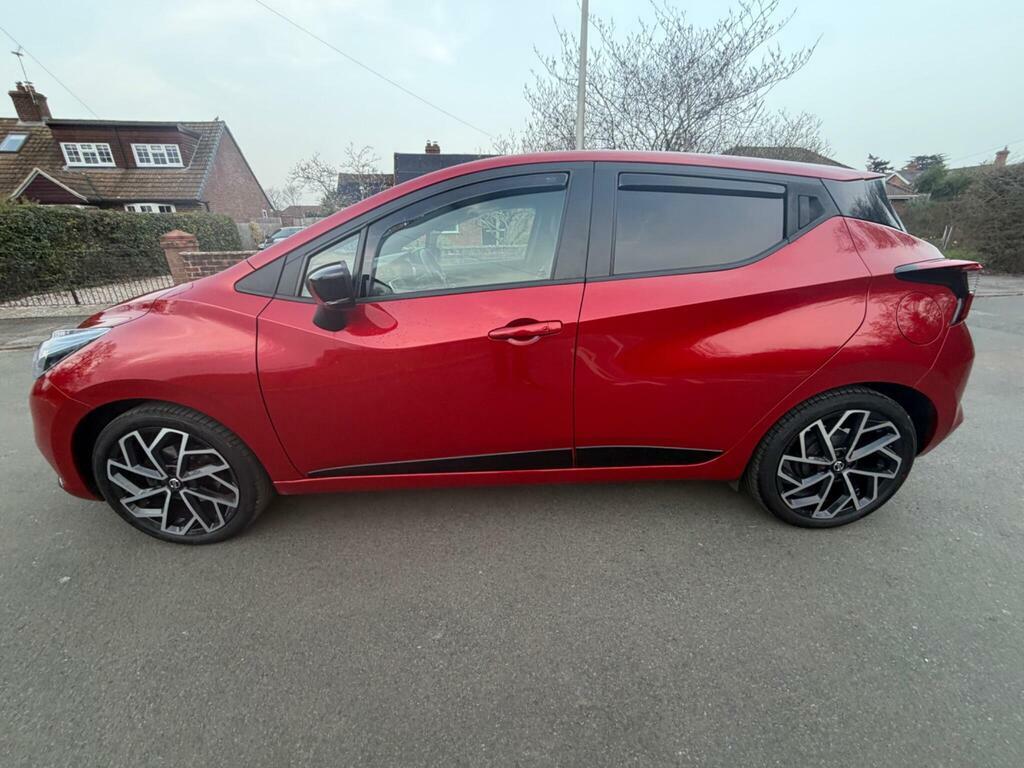Nissan Micra 1.0 Ig-t N-sport Euro 6 S S WU72UTZ Red #4