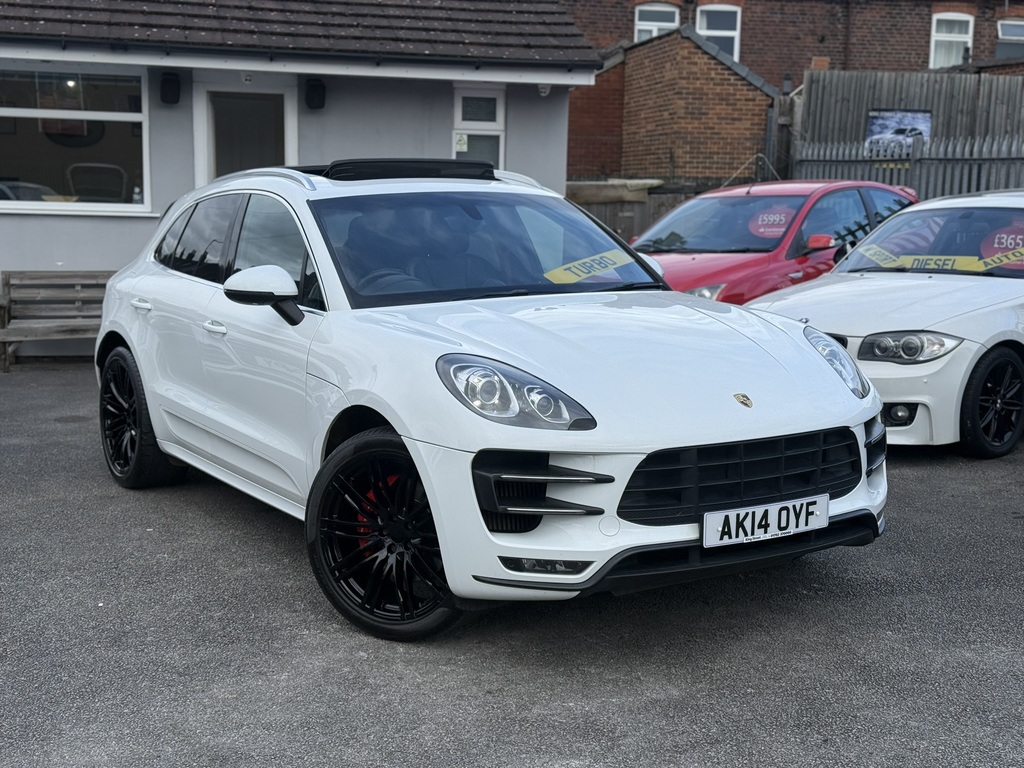 Porsche Macan 3.6T V6 Turbo 2014 14 Reg White