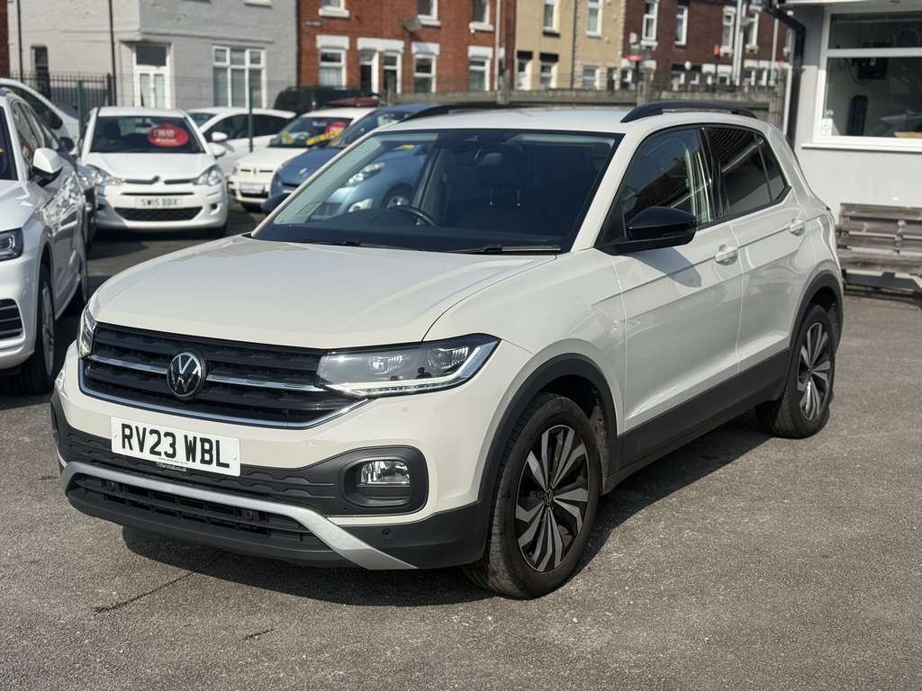 Volkswagen T-Cross Black Edition 1.0 Tsi 2023 23 Reg RV23WBL Grey #3