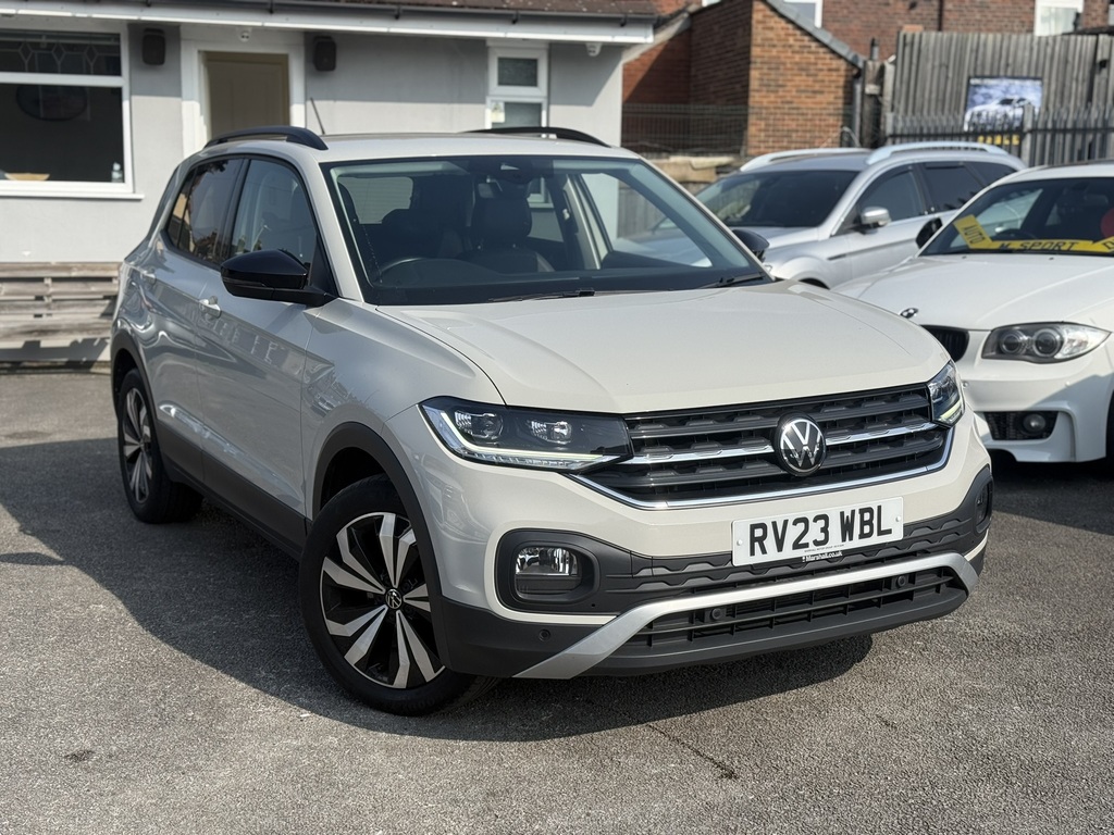 Volkswagen T-Cross Black Edition 1.0 Tsi 2023 23 Reg Grey