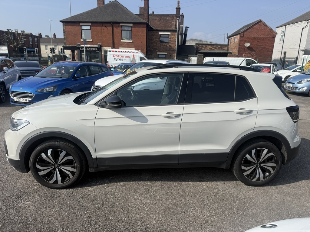 Volkswagen T-Cross Black Edition 1.0 Tsi 2023 23 Reg RV23WBL Grey #4