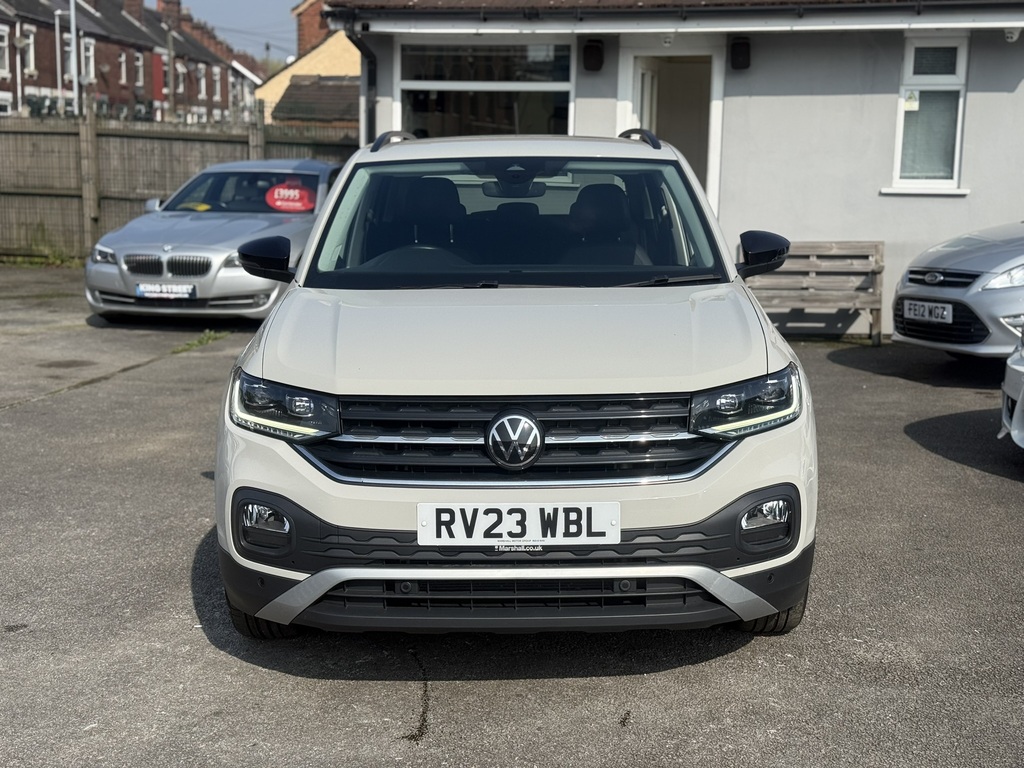 Volkswagen T-Cross Black Edition 1.0 Tsi 2023 23 Reg RV23WBL Grey #2