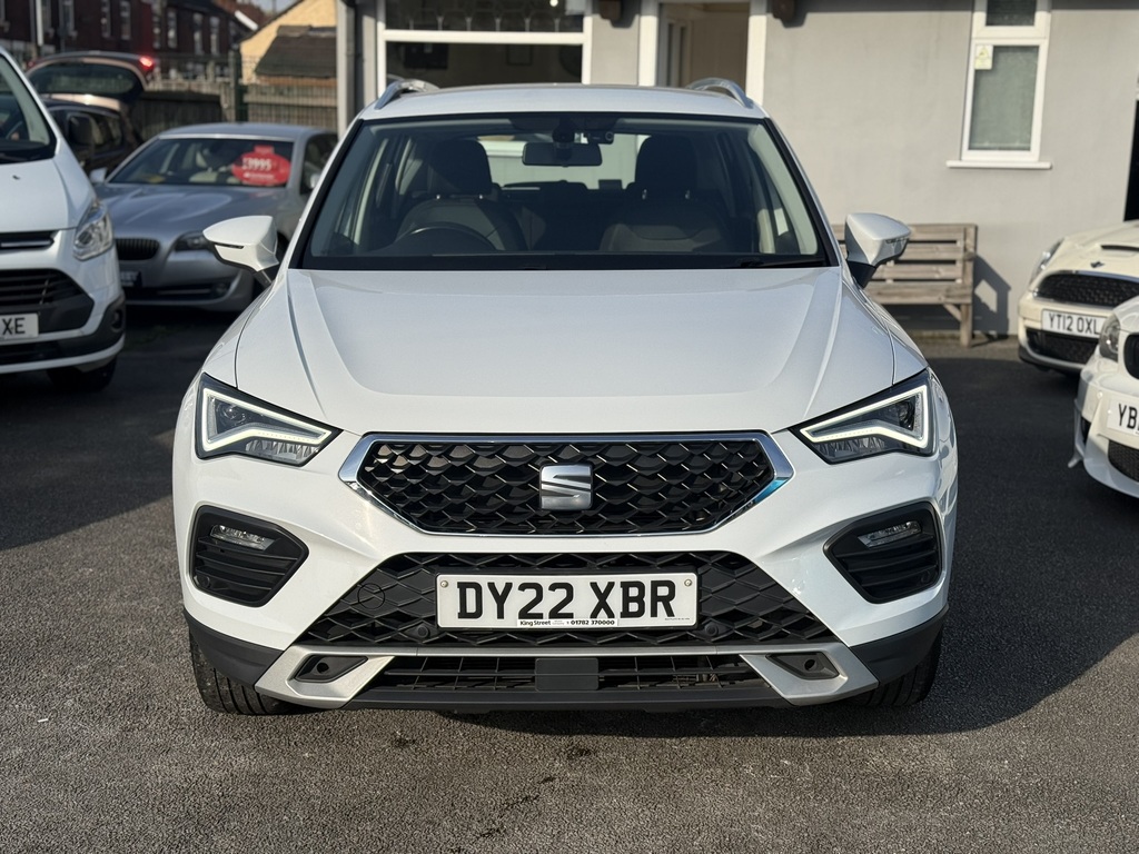 Seat Ateca Se Technology 1.5 Tsi 2022 22 Reg DY22XBR White #2