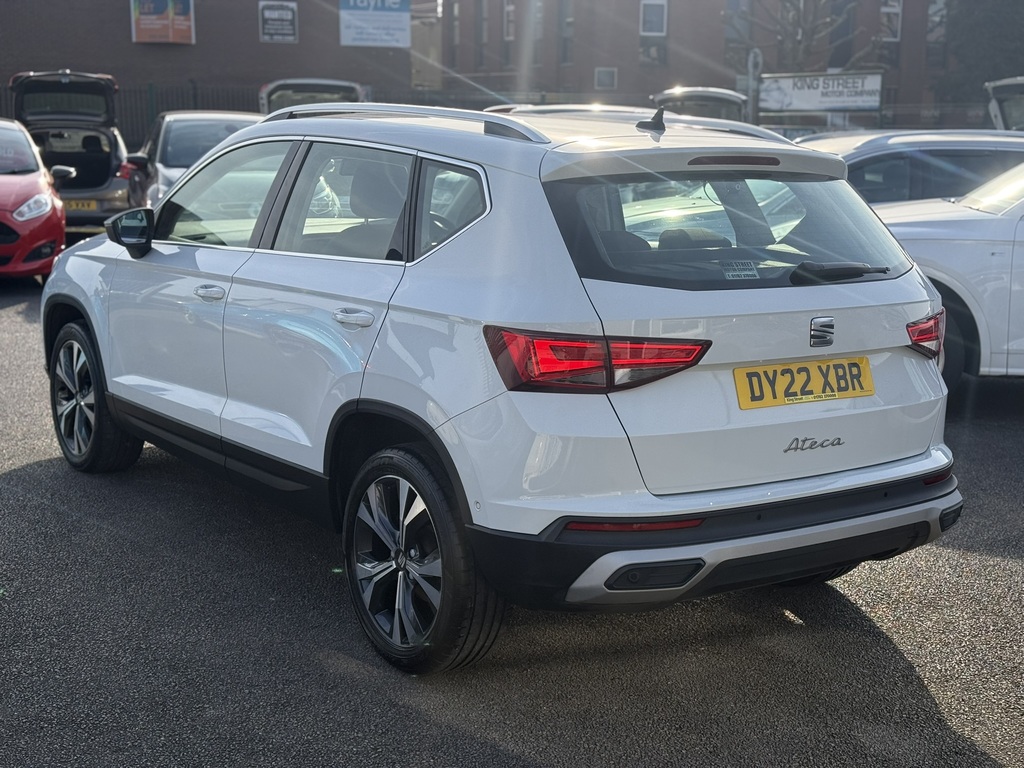 Seat Ateca Se Technology 1.5 Tsi 2022 22 Reg DY22XBR White #5