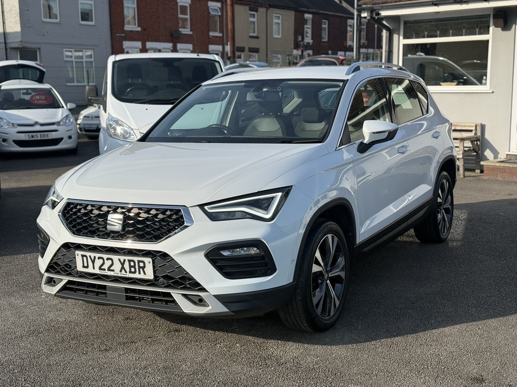 Seat Ateca Se Technology 1.5 Tsi 2022 22 Reg DY22XBR White #3