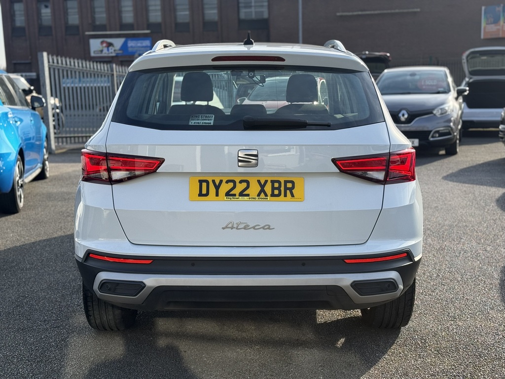 Seat Ateca Se Technology 1.5 Tsi 2022 22 Reg DY22XBR White #6