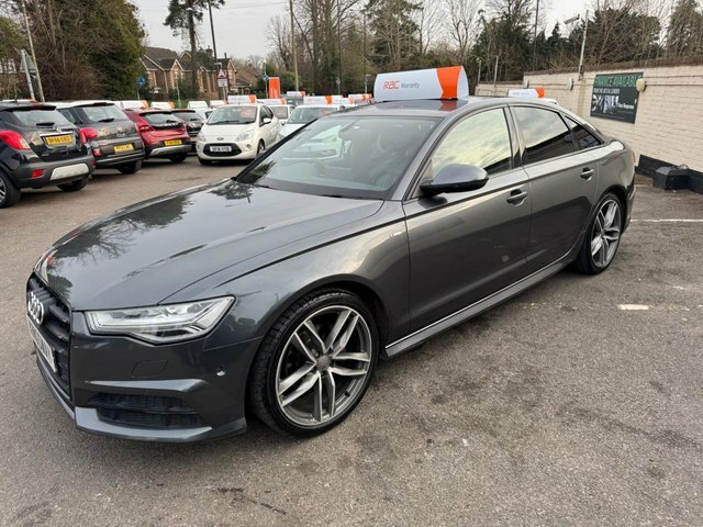 Audi A6 Saloon 2017 2.0 Tdi Ultra Black Edition Saloon Grey #3