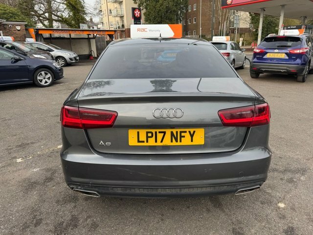 Audi A6 Saloon 2017 2.0 Tdi Ultra Black Edition Saloon Grey #5