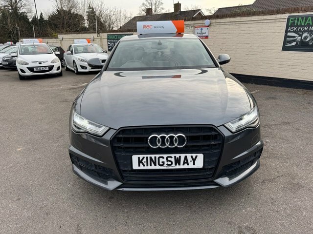 Audi A6 Saloon 2017 2.0 Tdi Ultra Black Edition Saloon Grey #2