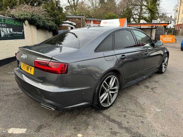 Audi A6 Saloon 2017 2.0 Tdi Ultra Black Edition Saloon Grey #6