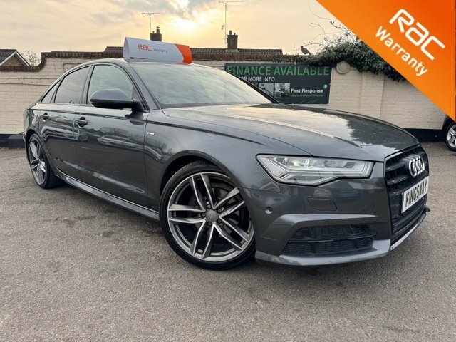 Audi A6 Saloon 2017 2.0 Tdi Ultra Black Edition Saloon Grey
