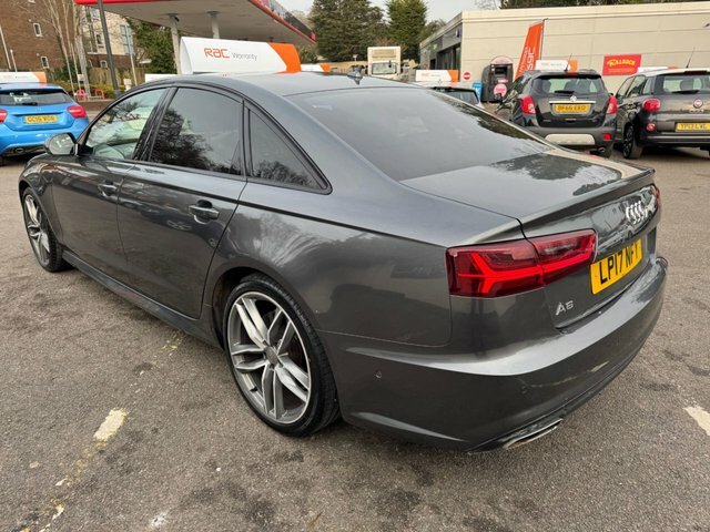 Audi A6 Saloon 2017 2.0 Tdi Ultra Black Edition Saloon Grey #4