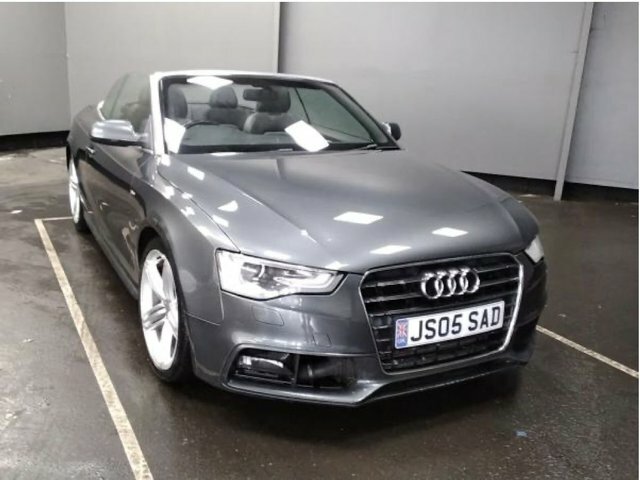 Audi A5 2.0 Tdi S Line Special Edition Convertible Die Grey