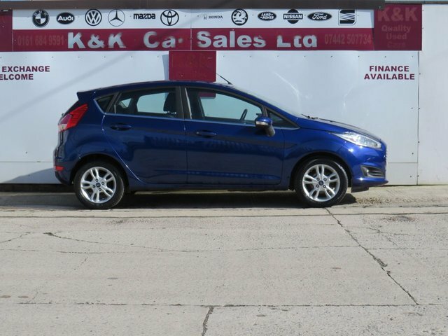 Ford Fiesta 2017 1.0T Ecoboost Zetec Hatchback Powe KR66KHU Blue #3