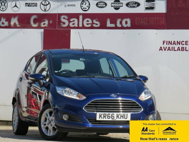 Ford Fiesta 2017 1.0T Ecoboost Zetec Hatchback Powe Blue