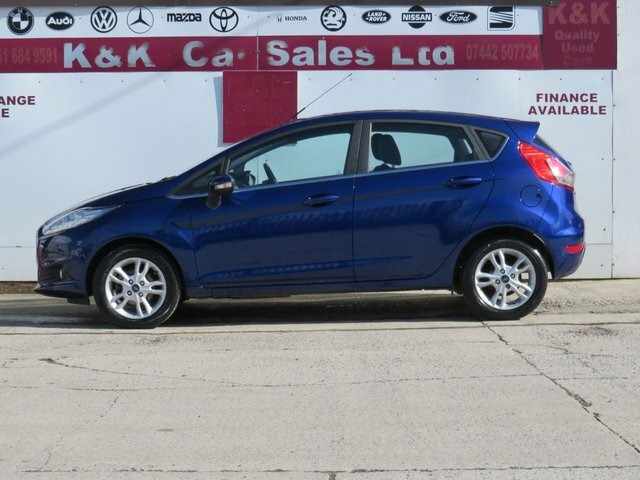 Ford Fiesta 2017 1.0T Ecoboost Zetec Hatchback Powe KR66KHU Blue #5