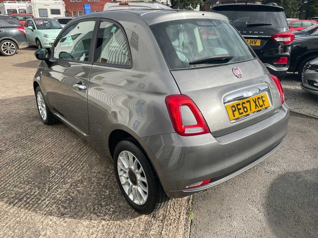 Fiat 500 1.2L Pop Star PE67XCF Grey #5