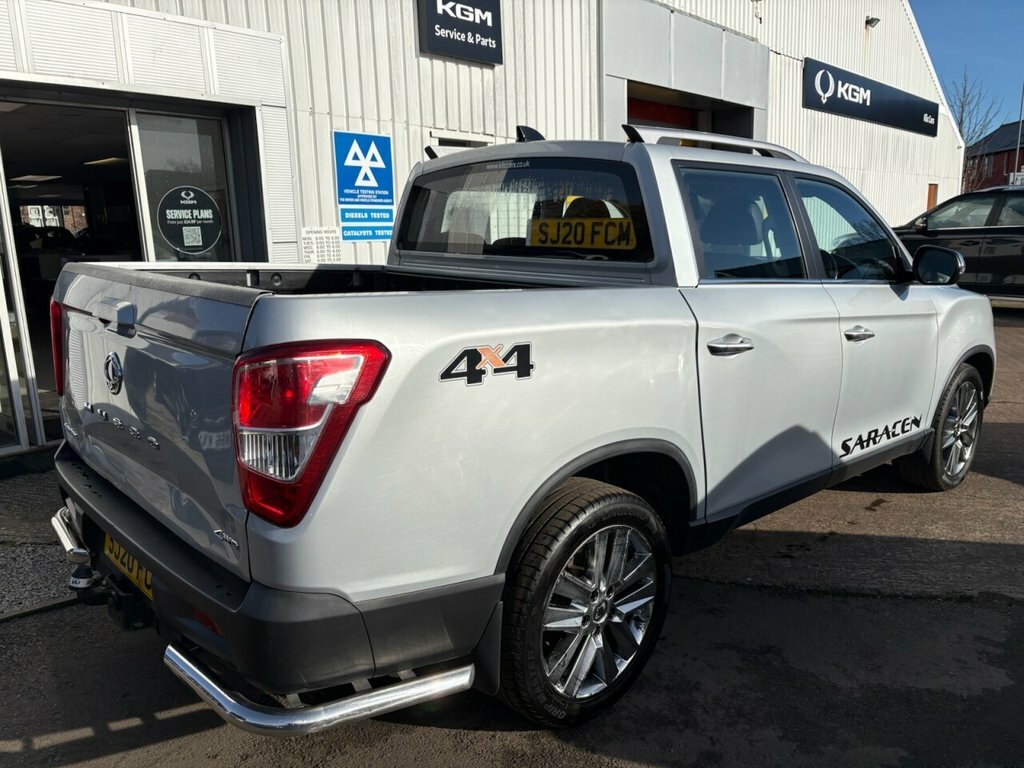 SsangYong Musso 2.2L Saracen Silver #2