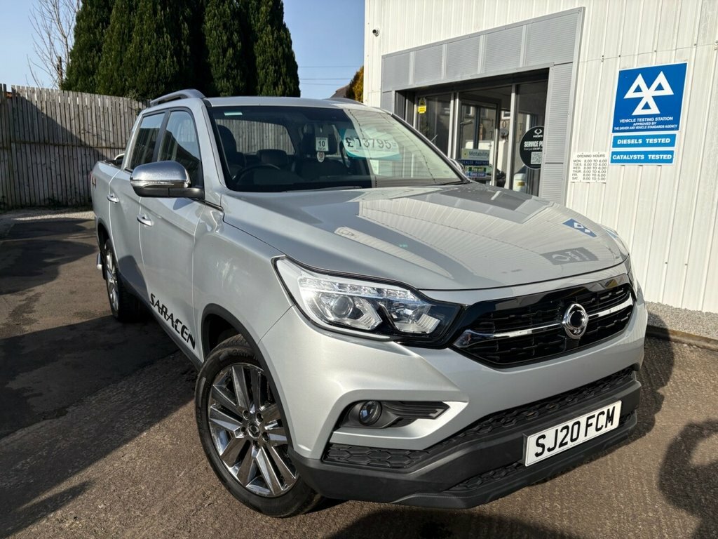 SsangYong Musso 2.2L Saracen Silver