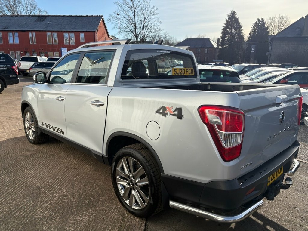 SsangYong Musso 2.2L Saracen Silver #4
