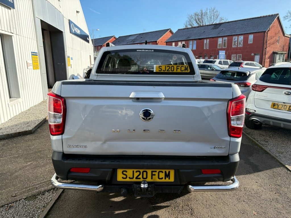 SsangYong Musso 2.2L Saracen Silver #3