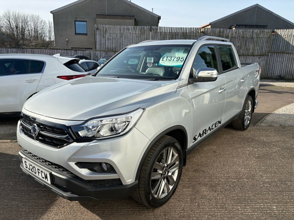 SsangYong Musso 2.2L Saracen Silver #5