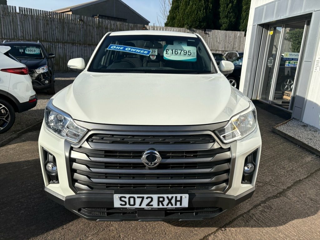 SsangYong Musso 2.2L Ex White #6