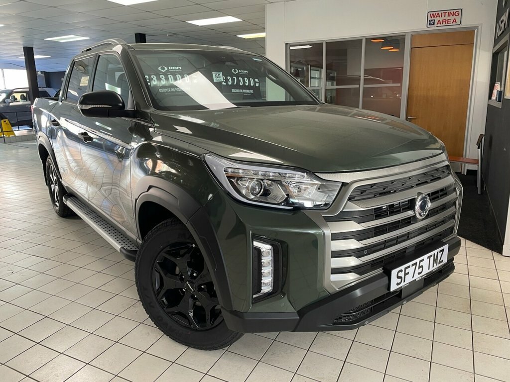 SsangYong Musso 2.2L Saracen Green