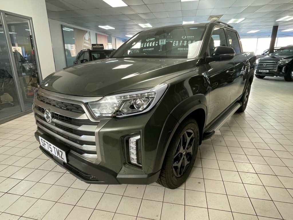 SsangYong Musso 2.2L Saracen Green #4