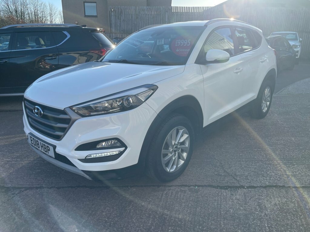 Hyundai Tucson 1.7L Se Nav EO18HBP White #4
