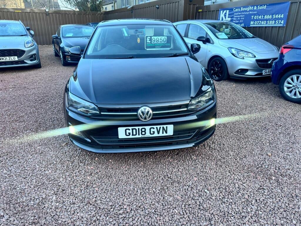 Volkswagen Polo Hatchback 1.0 Se Euro 6 Ss 201818 GD18GVN Black #3