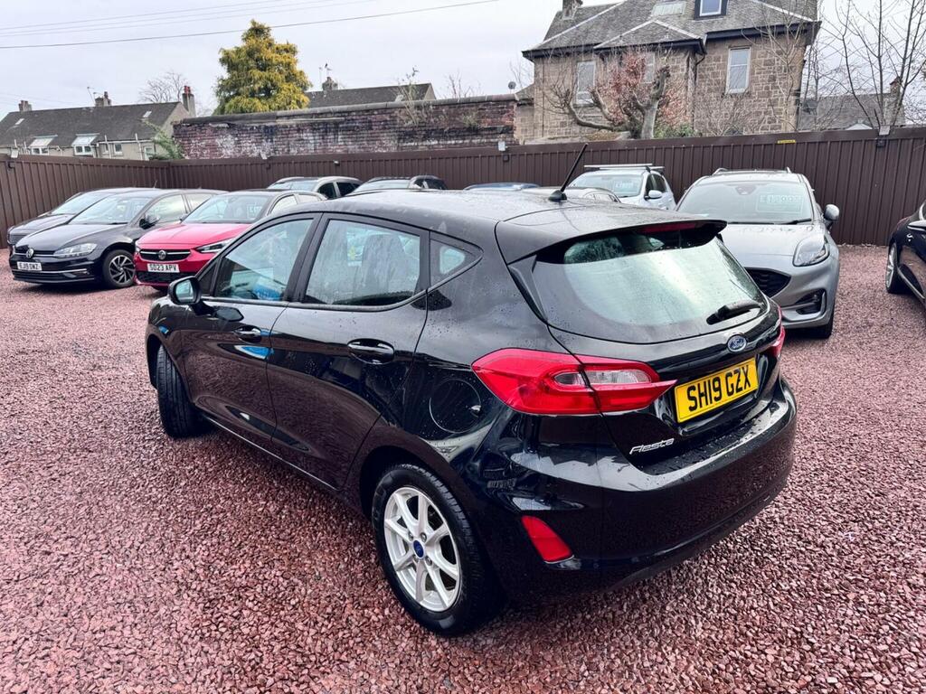 Ford Fiesta Hatchback 1.0T Ecoboost Zetec Euro 6 Ss 20 SH19GZX Black #4