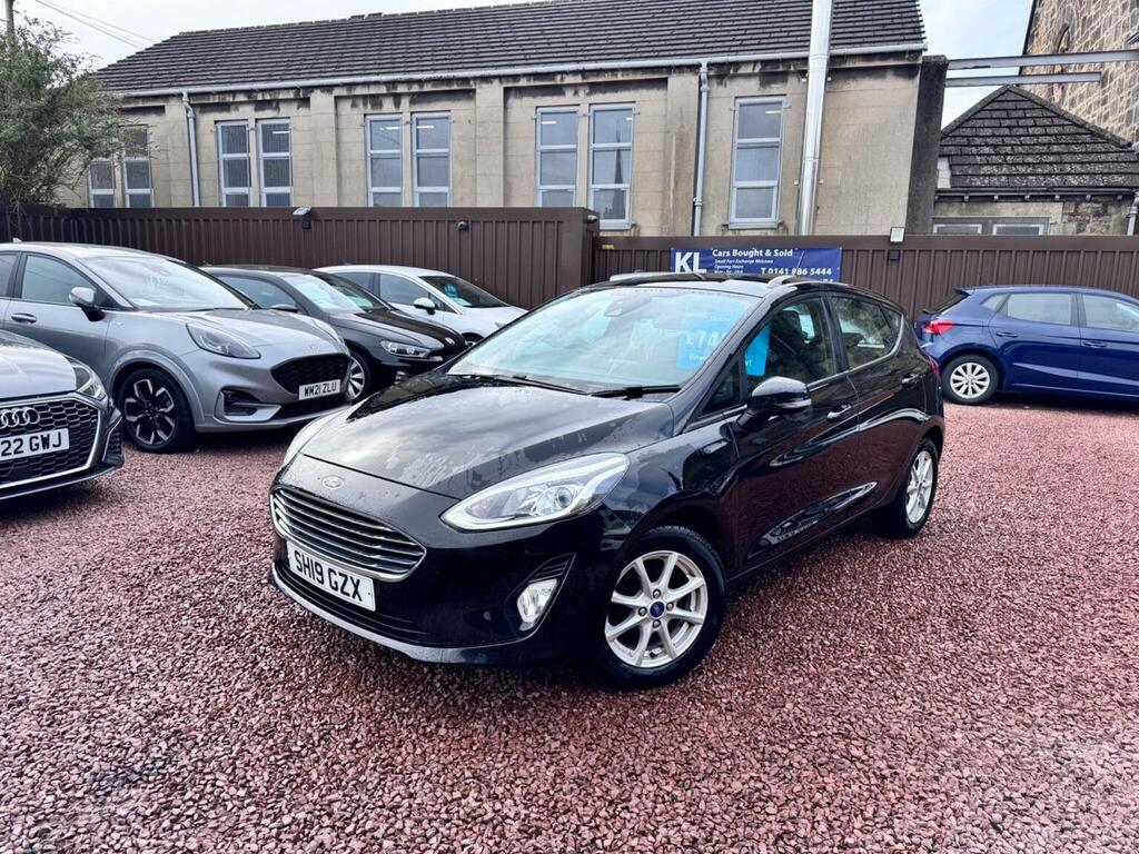 Ford Fiesta Hatchback 1.0T Ecoboost Zetec Euro 6 Ss 20 SH19GZX Black #2