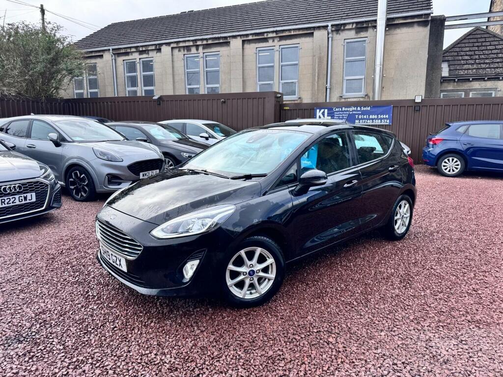 Ford Fiesta Hatchback 1.0T Ecoboost Zetec Euro 6 Ss 20 Black
