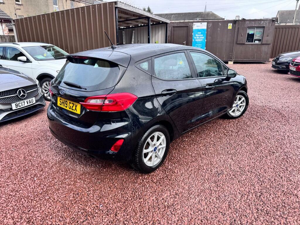 Ford Fiesta Hatchback 1.0T Ecoboost Zetec Euro 6 Ss 20 SH19GZX Black #6