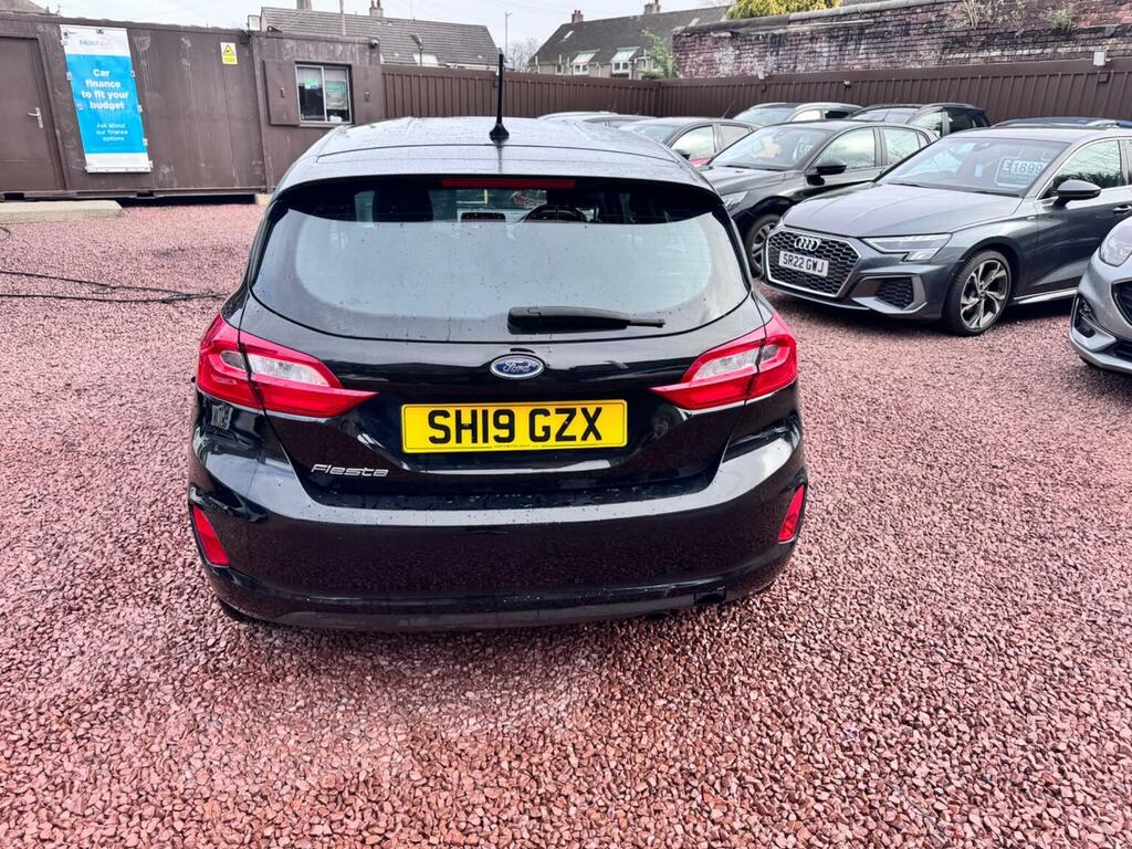 Ford Fiesta Hatchback 1.0T Ecoboost Zetec Euro 6 Ss 20 SH19GZX Black #5