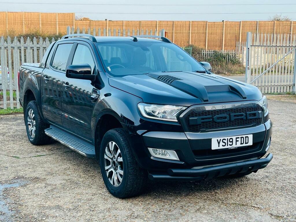 Ford Ranger Pickup 3.2 Tdci Wildtrak 4Wd Euro 5 2019 Black