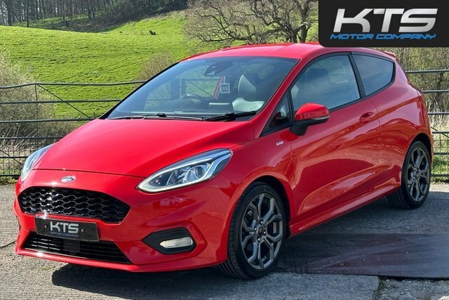 Ford Fiesta Tdci St-line X Hatchback CX18VJA Red #3