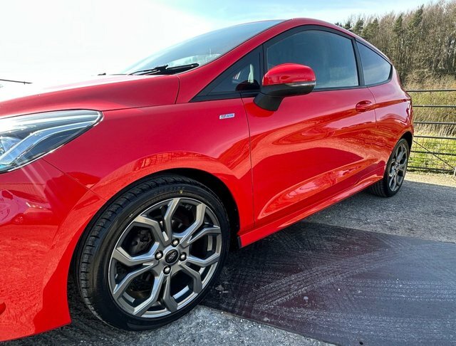 Ford Fiesta Tdci St-line X Hatchback CX18VJA Red #6