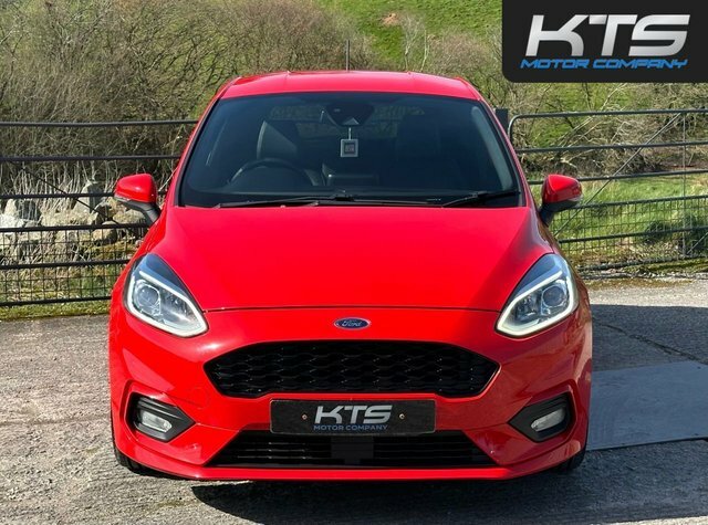 Ford Fiesta Tdci St-line X Hatchback CX18VJA Red #2