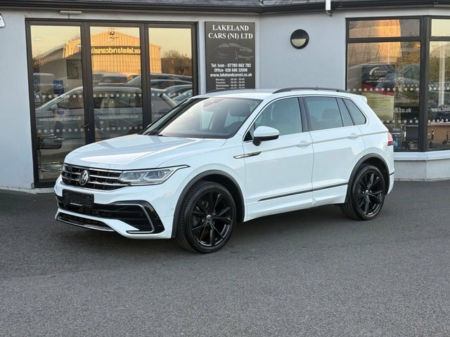 Volkswagen Tiguan 2.0 Tdi R-line Suv Dsg Euro 6 S S 15 DP04DEC White #2